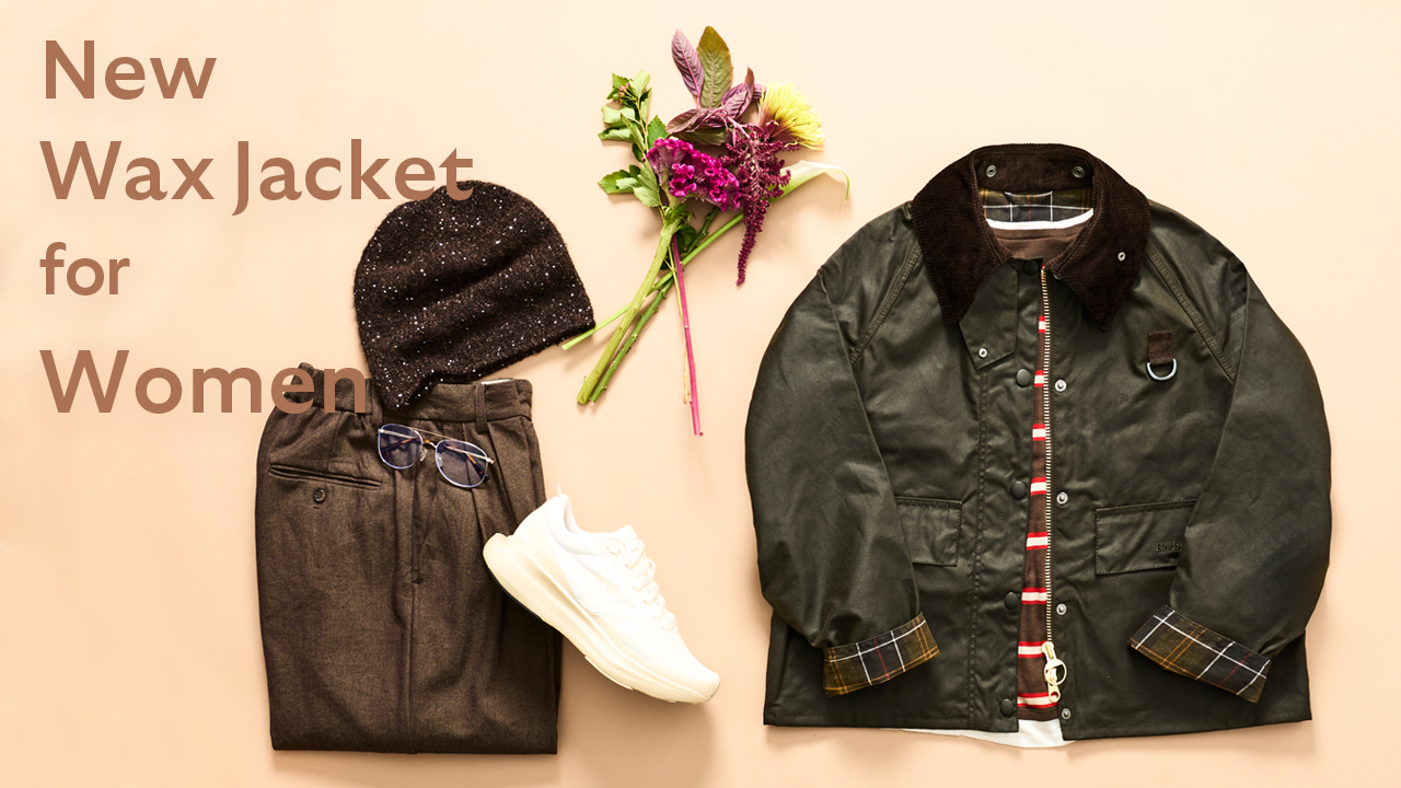 バブアーの人気モデル「トランスポート」「ビデイル」「スペイ」にウィメンズ仕様の新作が登場