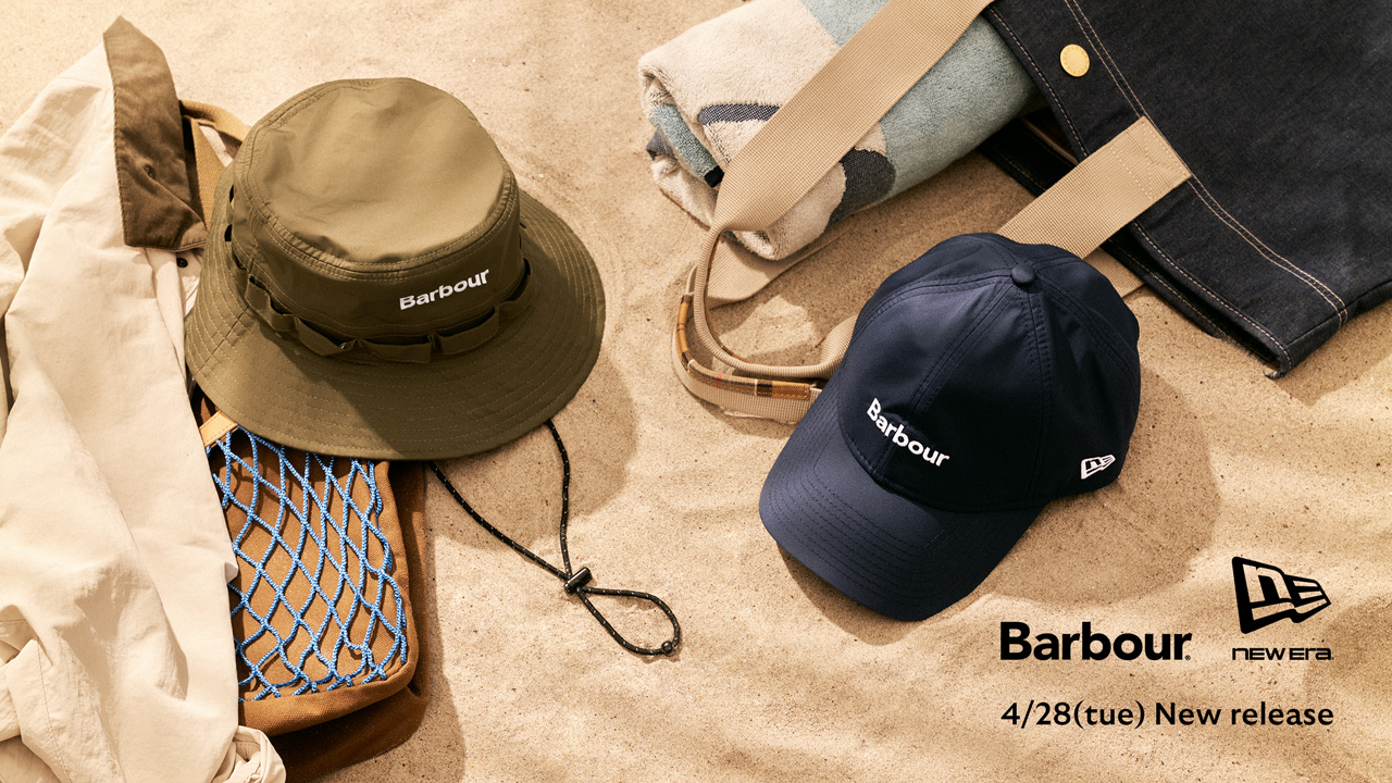 Barbour × NEW ERA　実用性とデザインが交差する初コラボレーション