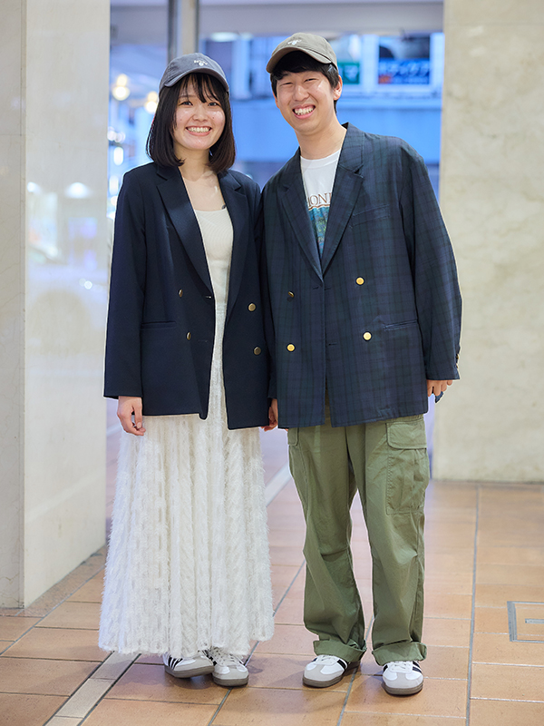 Mr.Nakagawa with his girlfriend