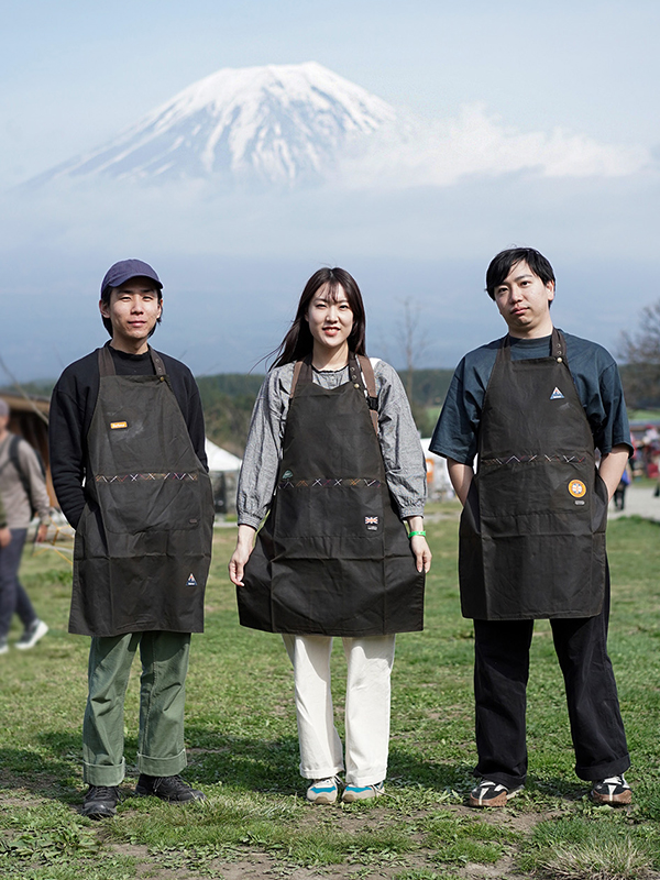 Mr.Nogaki with his friends
