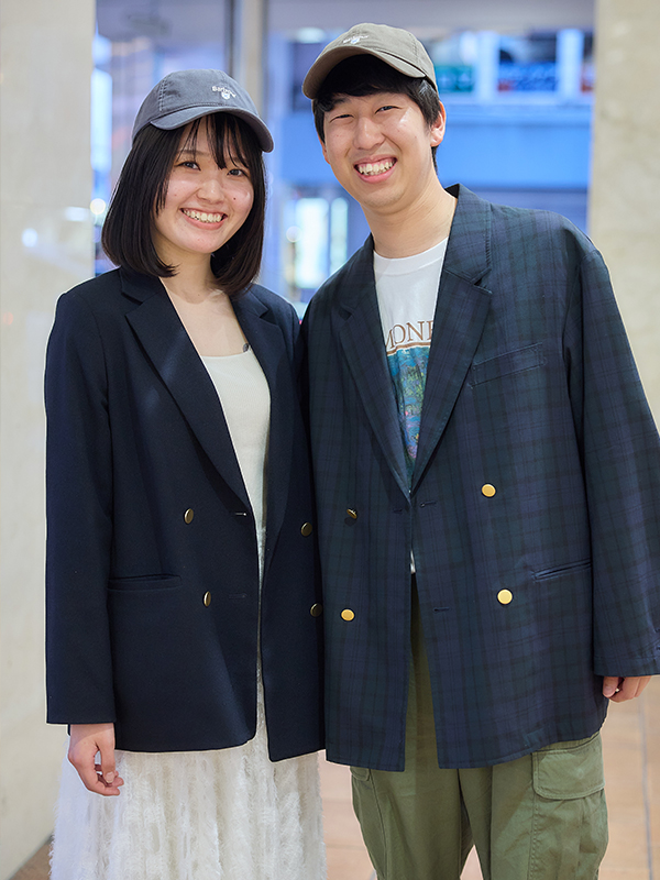 Mr.Nakagawa with his girlfriend