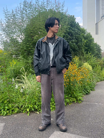 BLOUSON TRANSPORT 着用スナップ 1