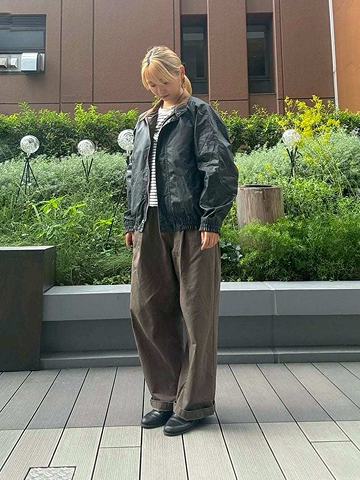 BLOUSON TRANSPORT 着用スナップ 2