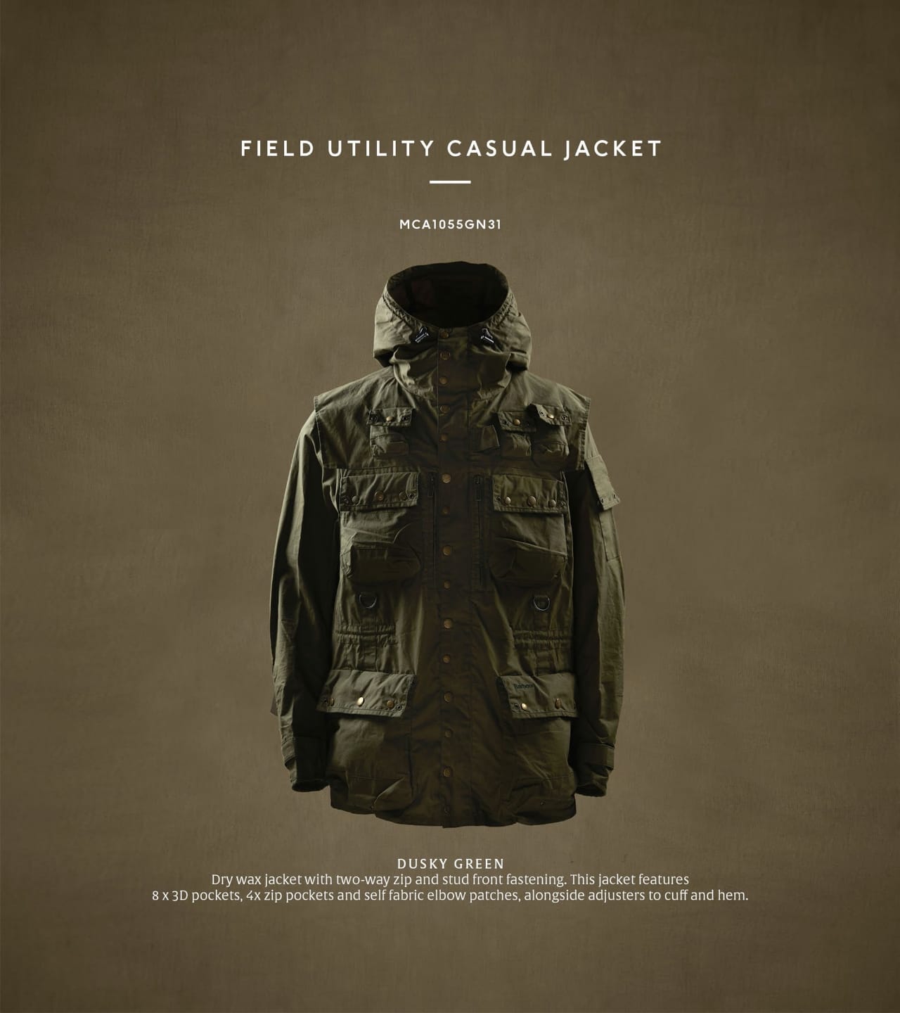 FIELD UTILITY CASUAL JACKET