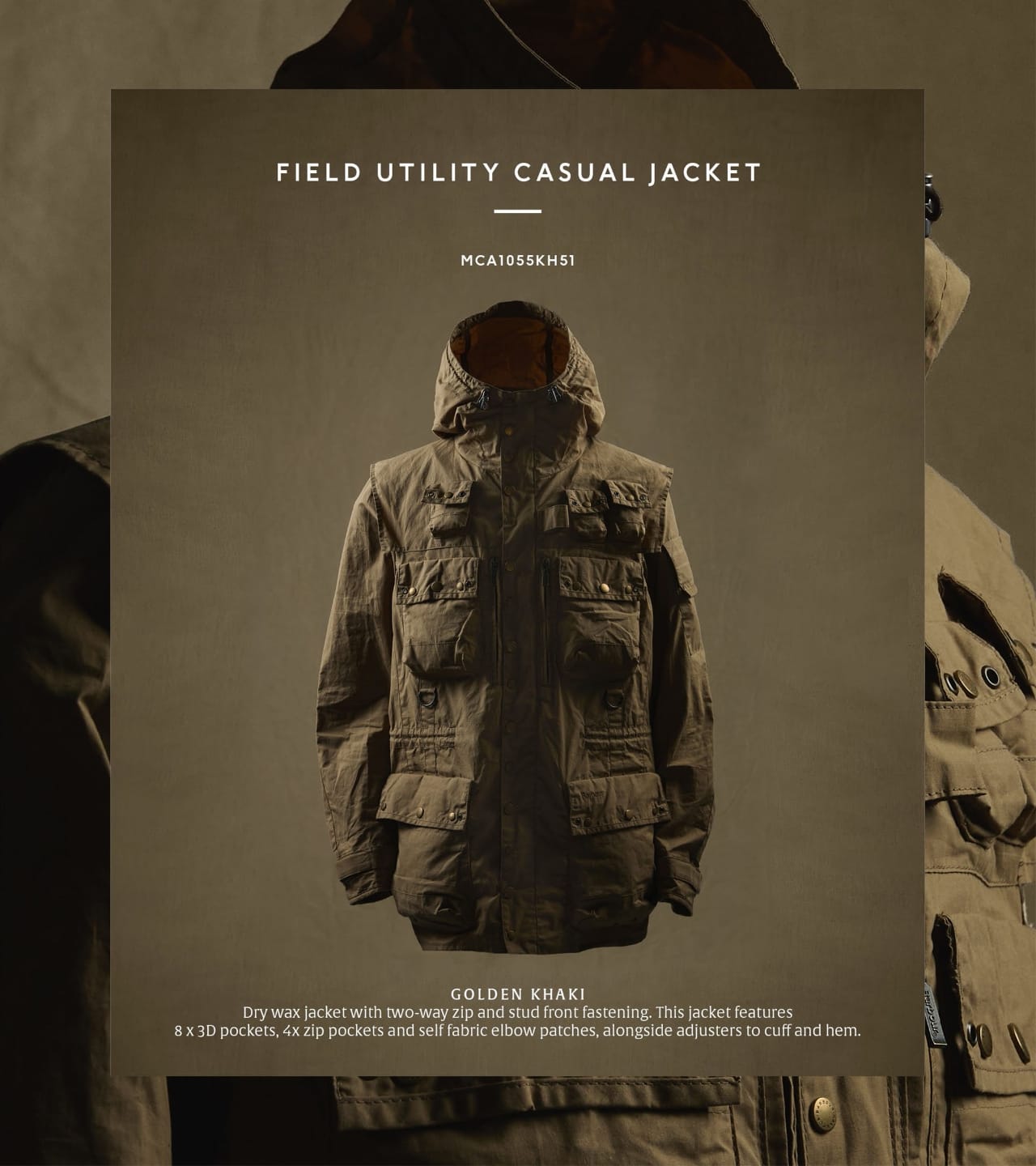 FIELD UTILITY CASUAL JACKET