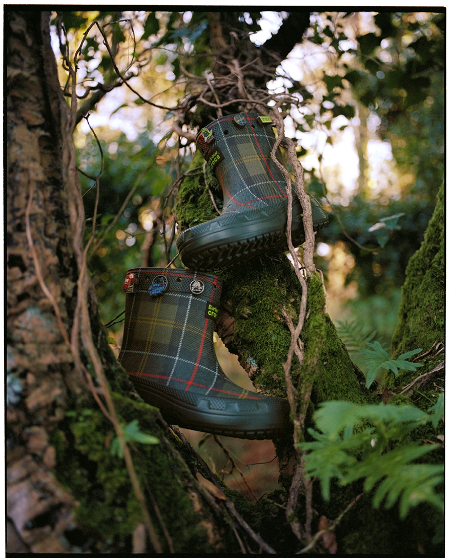 Barbour x Crocs 2025 SS limited collection