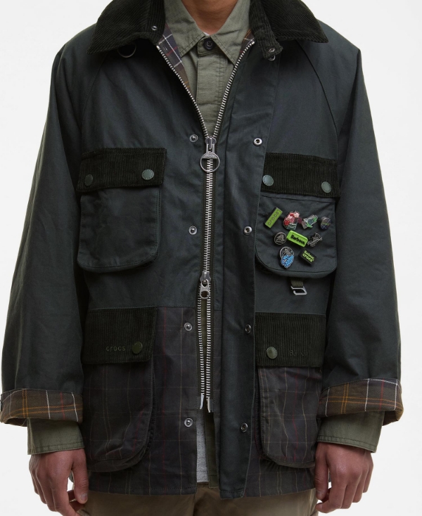 Barbour x Crocs 2025 SS limited collection
