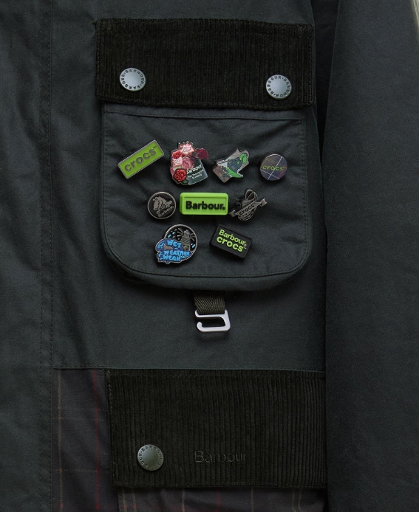 Barbour x Crocs 2025 SS limited collection