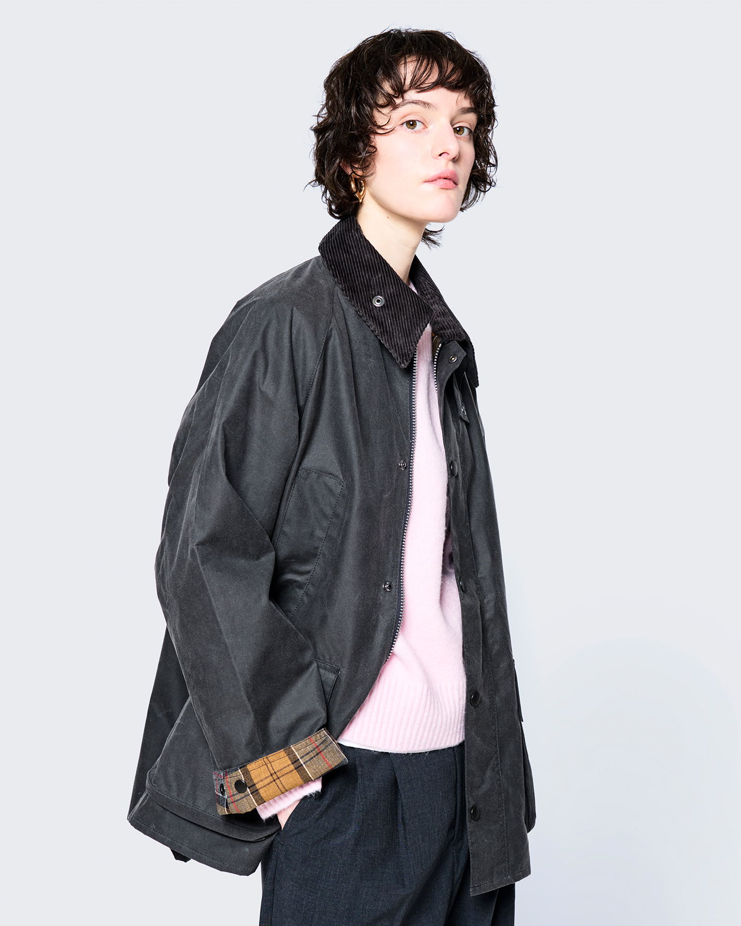 Oversized Bedale For Women