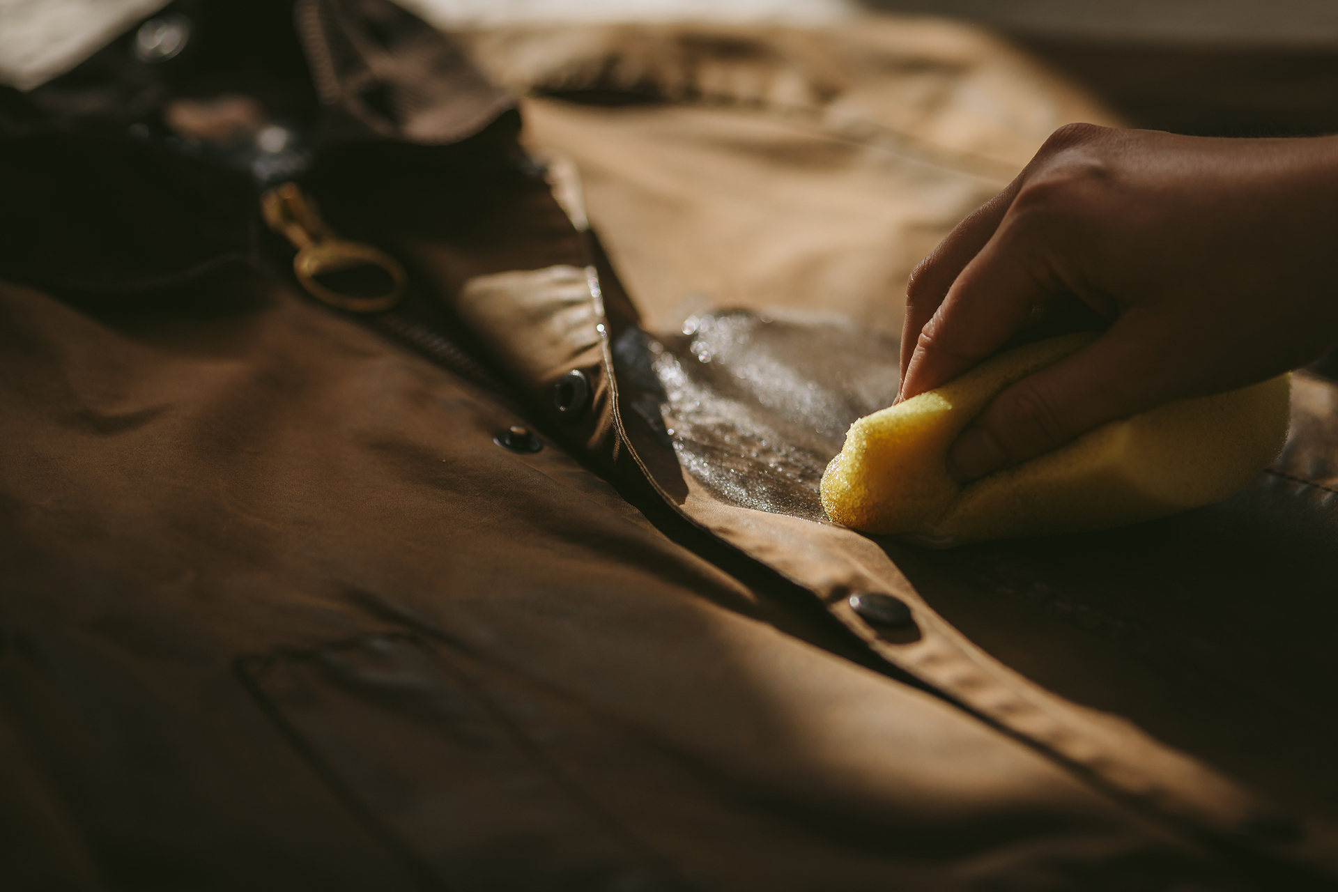 ワックスジャケットのお手入れガイド
