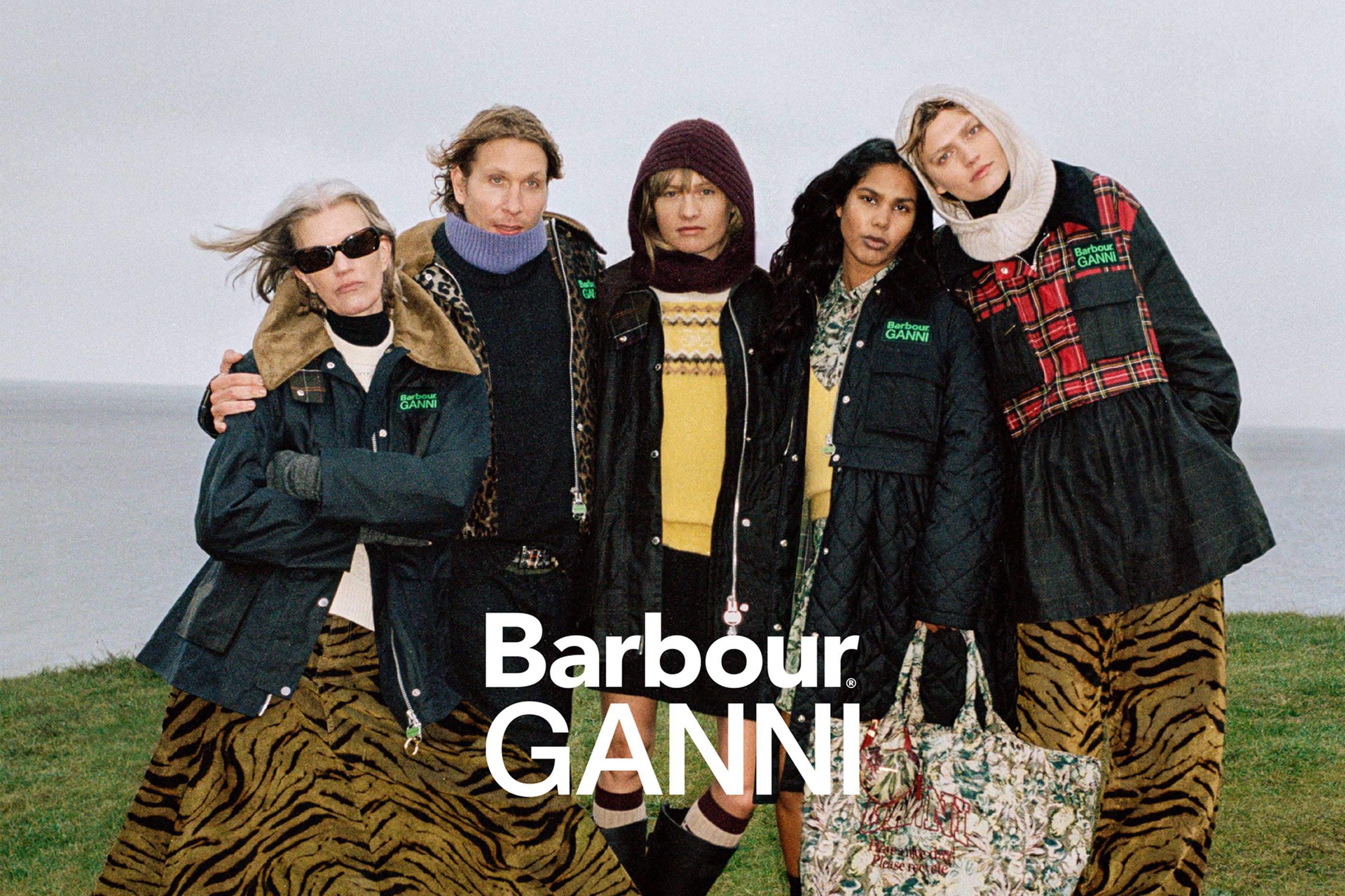 バブアーとガニーによるコラボレーションアイテムがローンチ