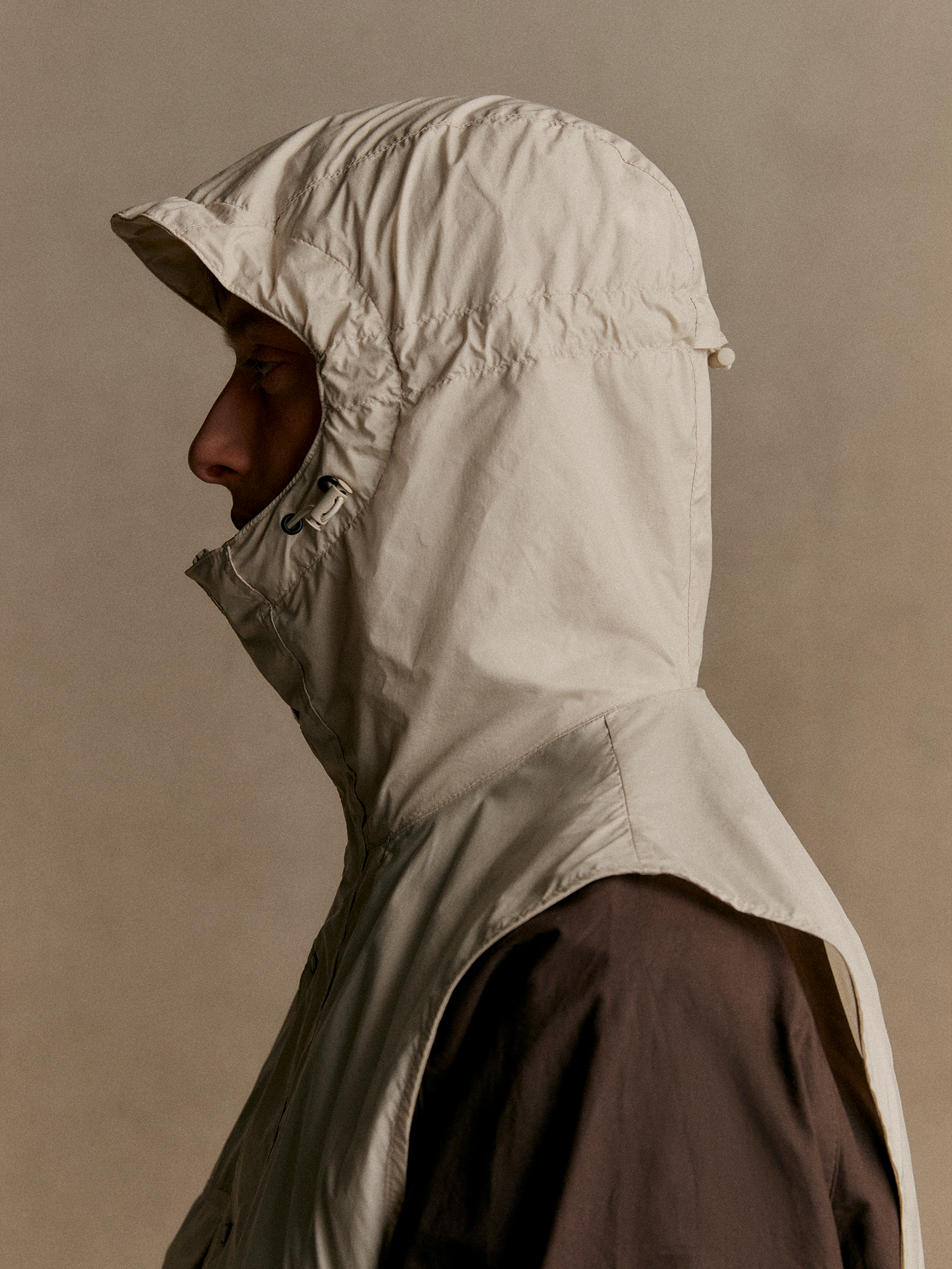 Barbour x Kaptain Sunshine - Endurance Casual Jacketを着用した男性