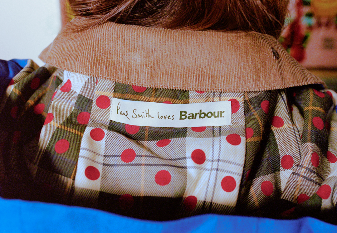 Bedale Casual jacketを着用した男性