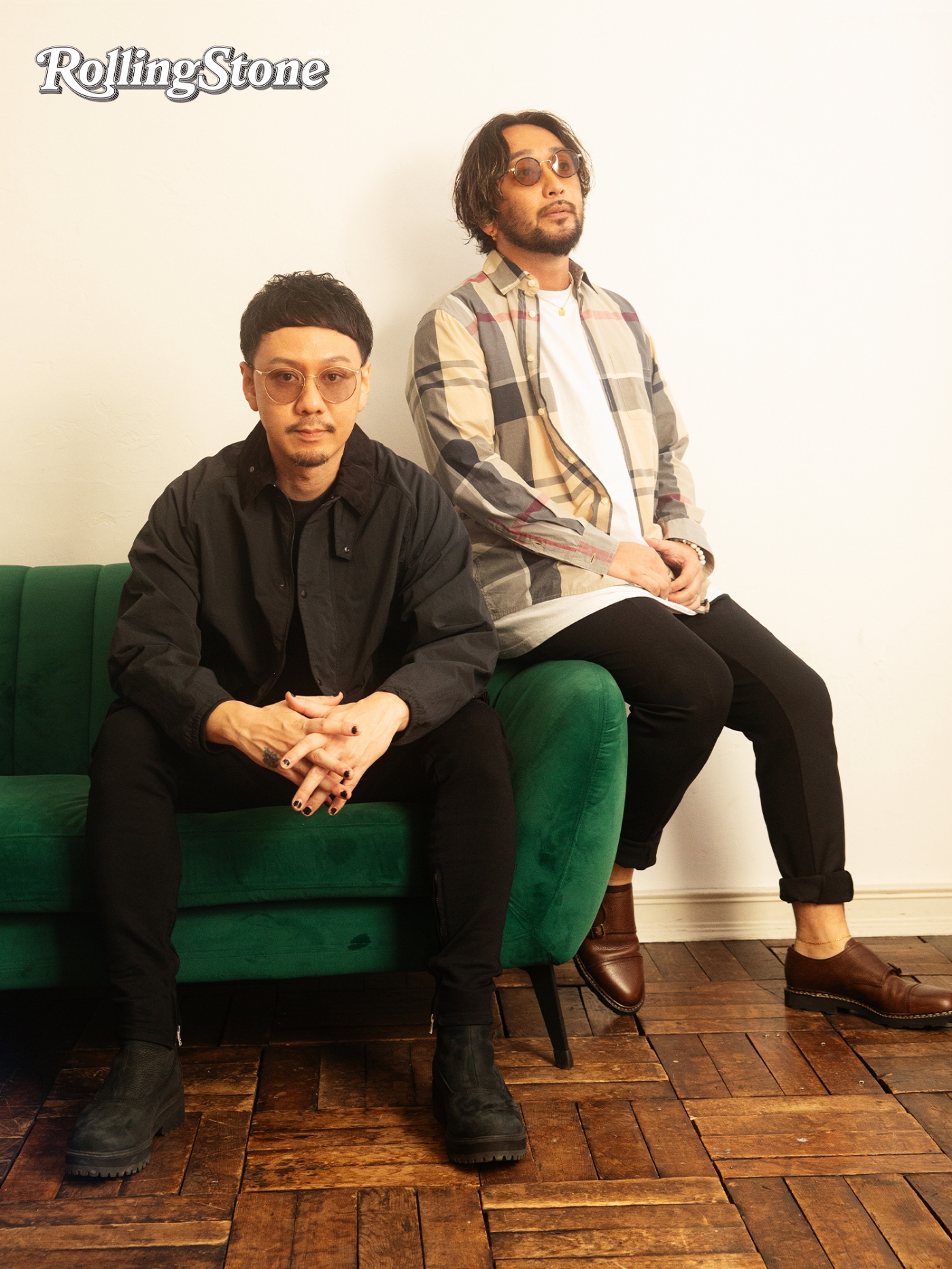 YOHとRYOの2ショット写真