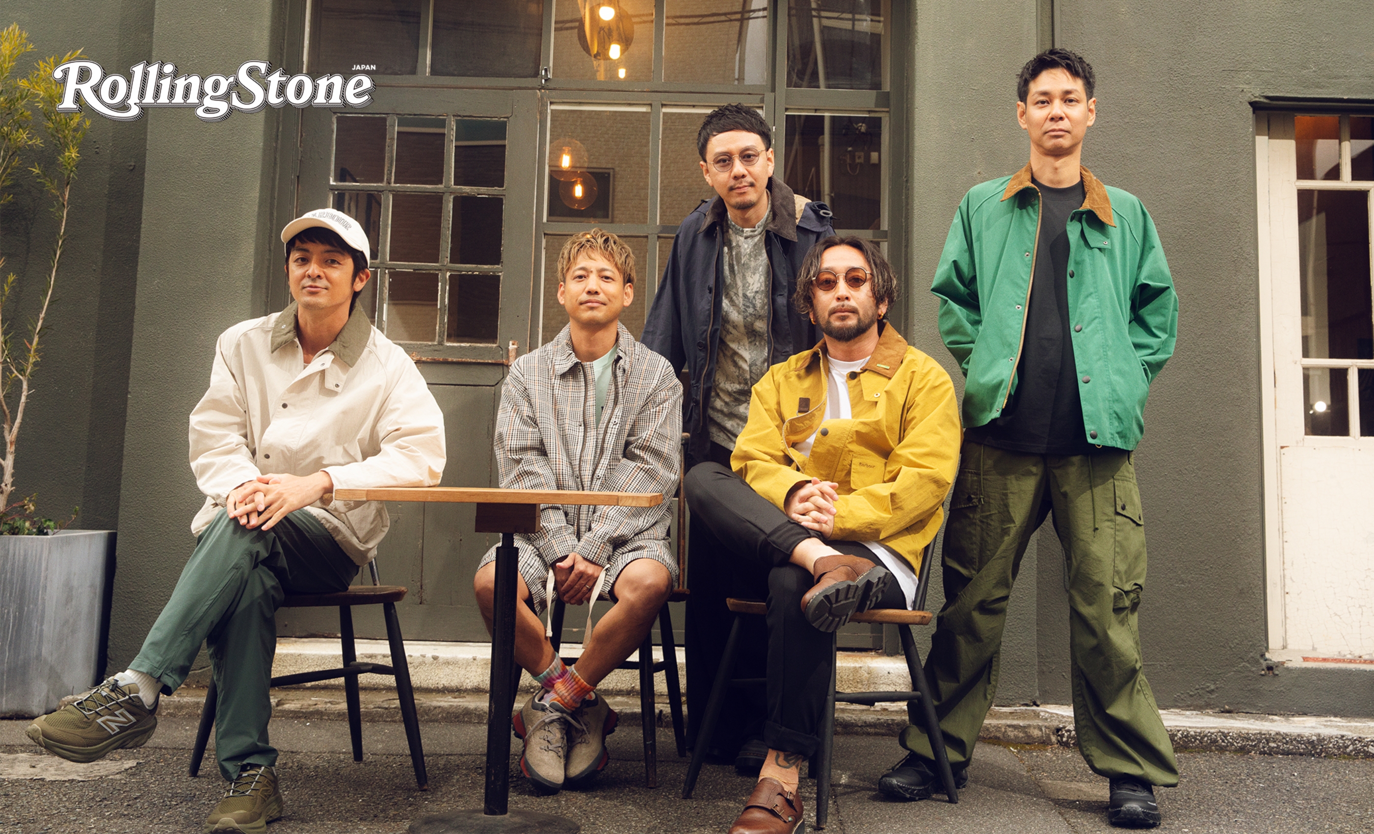 ORANGE RANGEの5人が集合した写真