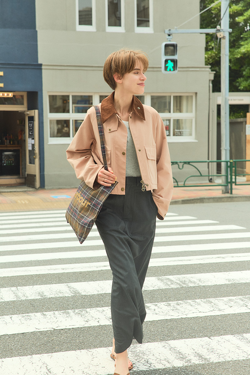 Peach Skin Short Jacketの関連コーディネート1
