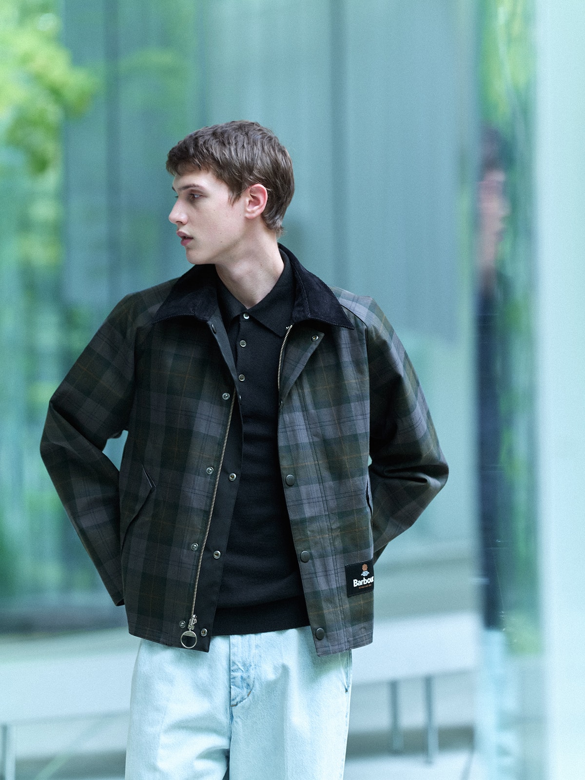 JACKET OS Reversible Overdye Transport Casual Jacket