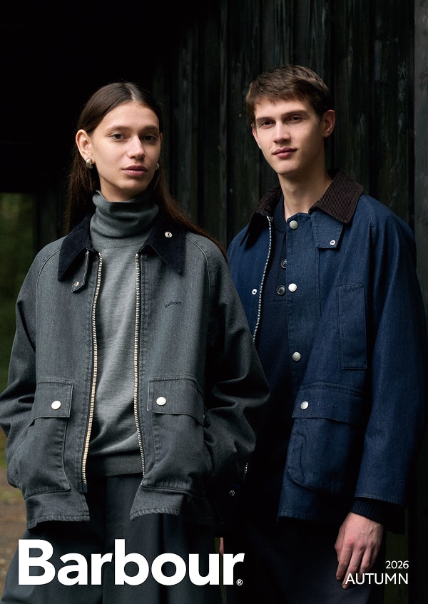 Barbour 2026 AUTUMN コレクション キービジュアル