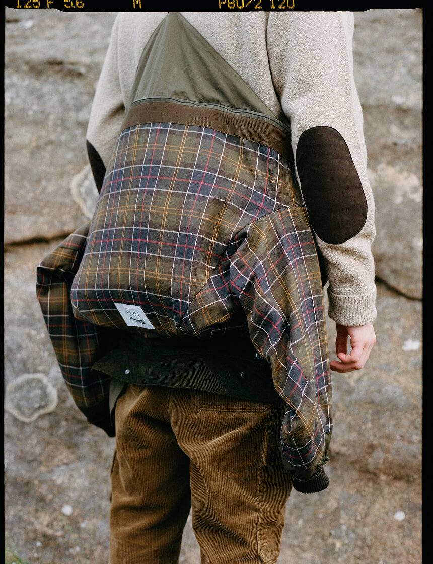 Barbour × norbit by Hiroshi Nozawa LOOK 01