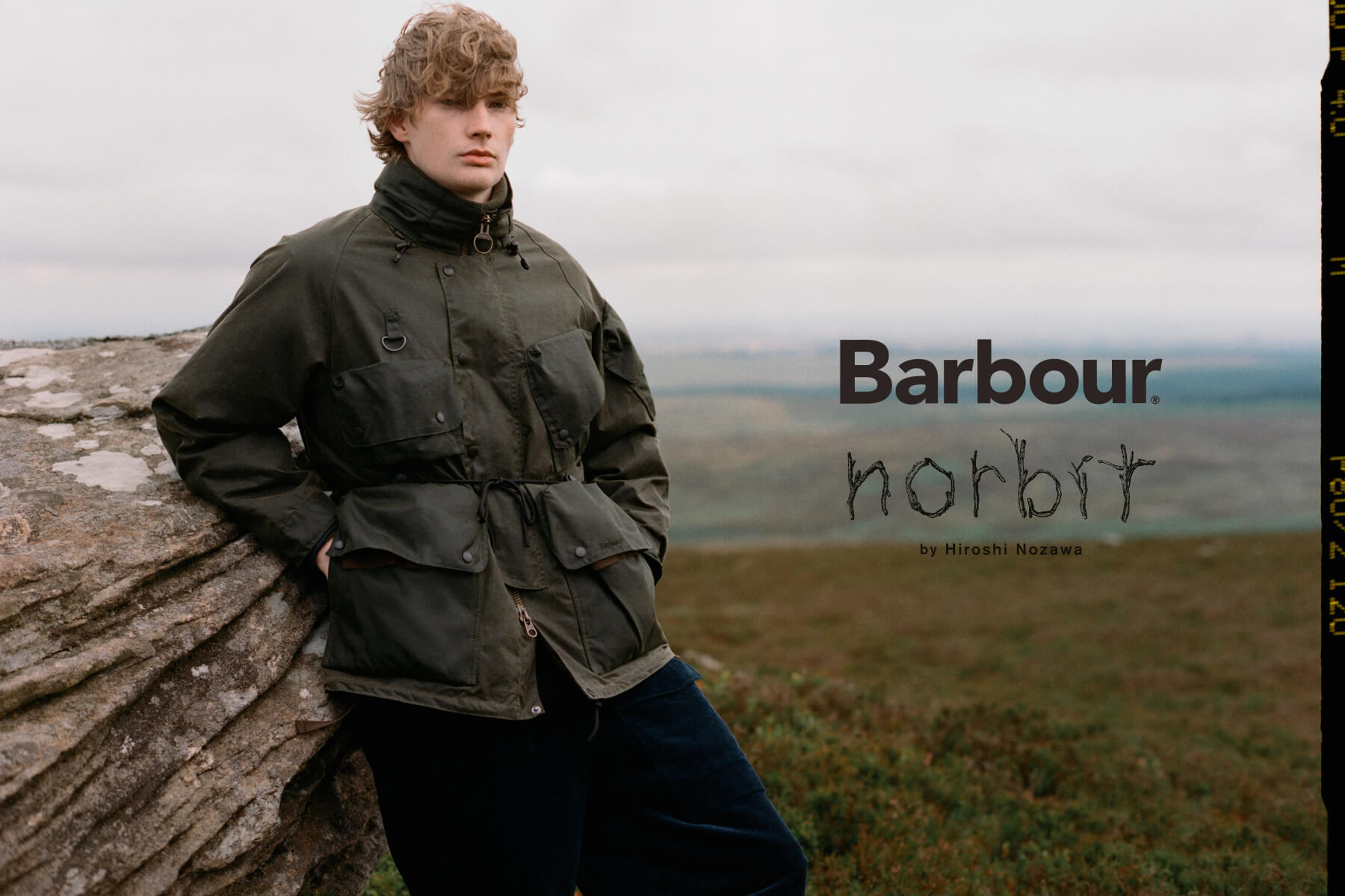 Barbour × norbit by Hiroshi Nozawa メインビジュアル