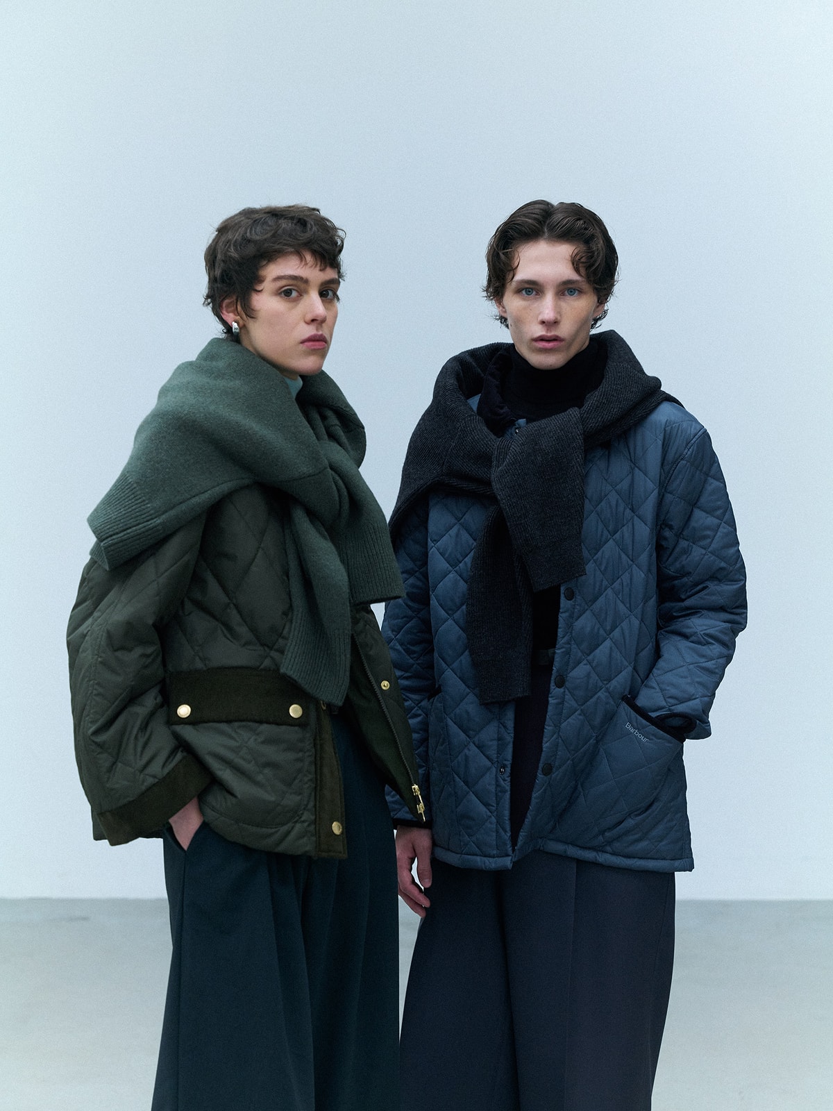 Kilnwick Quilted Jacketを着用したルック