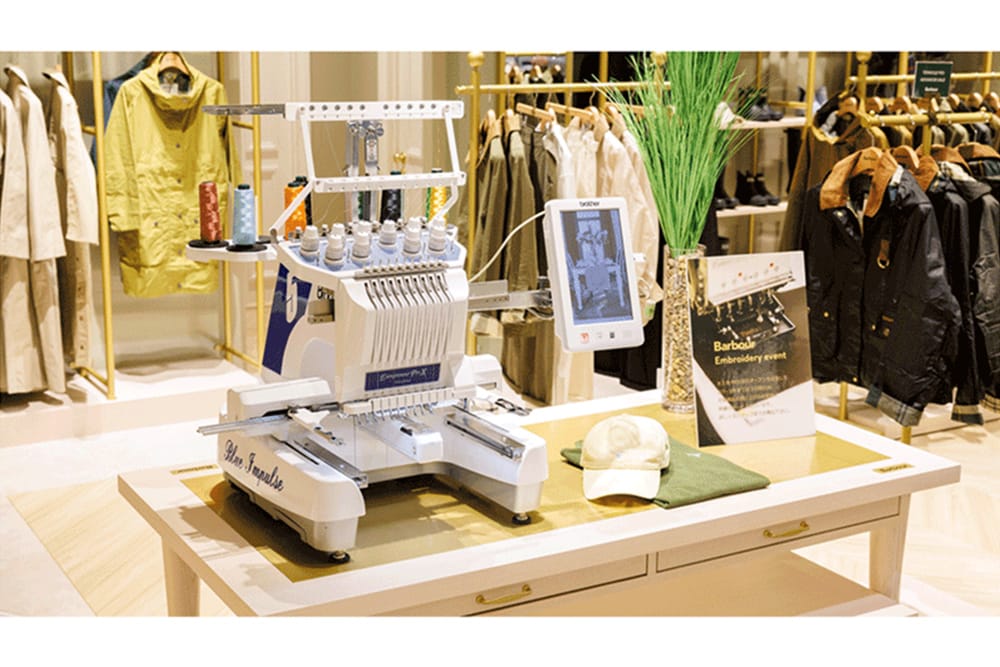 ニュウマン高輪店で刺繍イベントを開催！