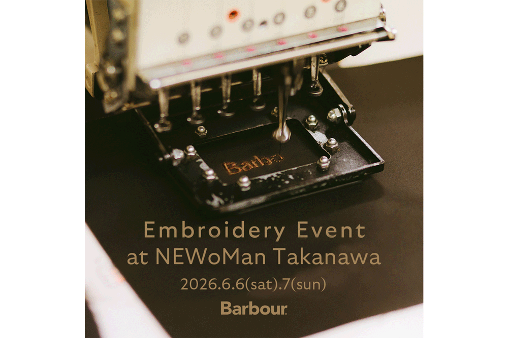 ニュウマン高輪店で刺繍イベントを開催！