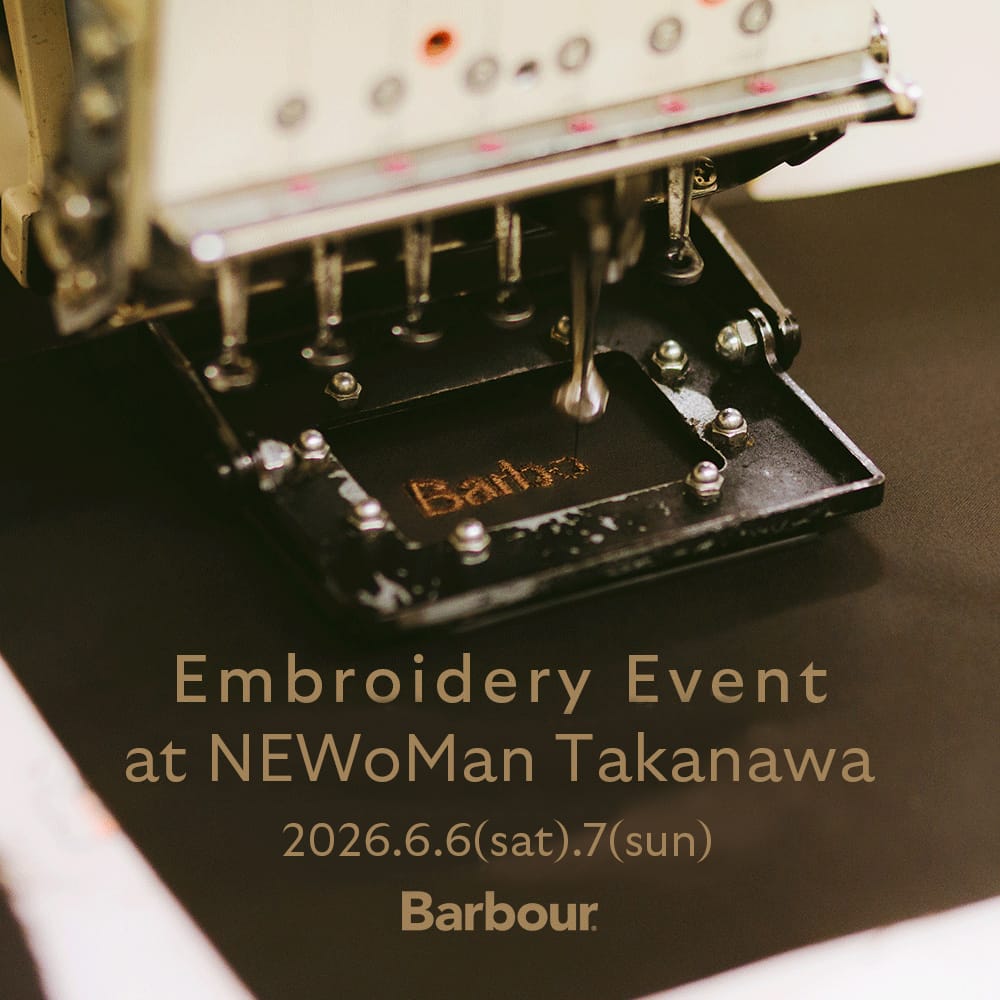 ニュウマン高輪店で刺繍イベントを開催！