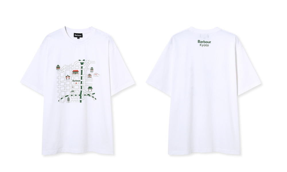 大丸京都店限定Map Tシャツ