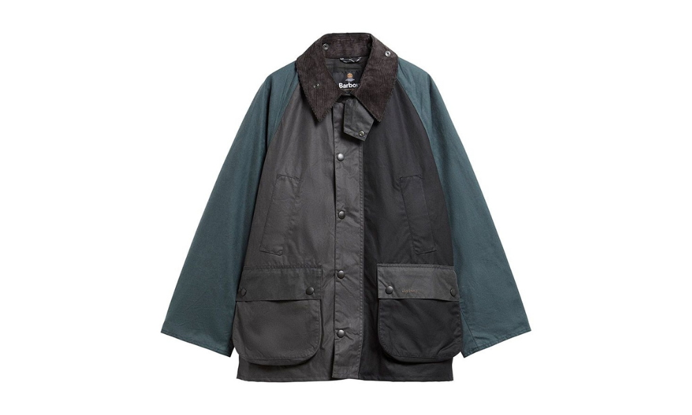 Patchwork Bedale Wax Jacket
