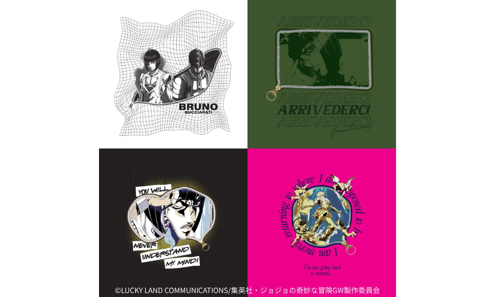 バブアーからアニメ「ジョジョの奇妙な冒険黄金の風」グラフィックTシャツが登場！