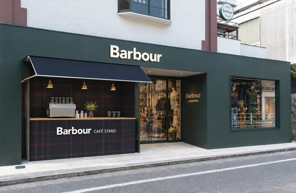 代官山店の3周年を記念してBarbour Caféを期間限定オープン！