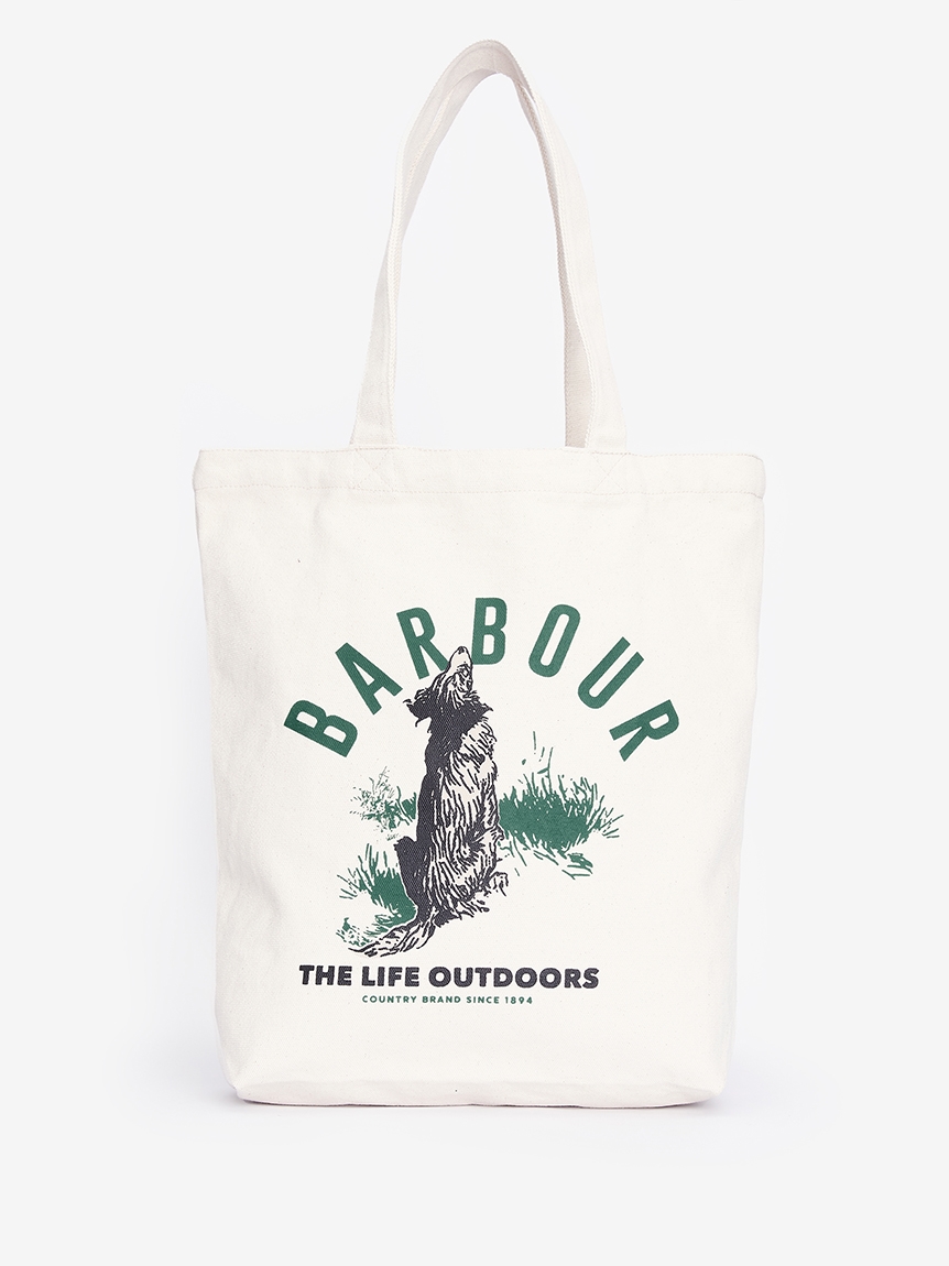 Printed Canvas Tote