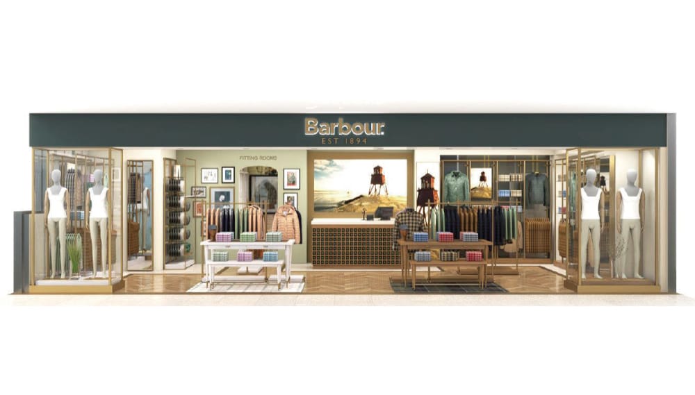Barbour ルミネ横浜店の外観