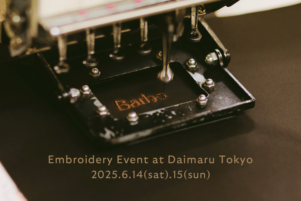 Embroidery Event at Daimaru Tokyo