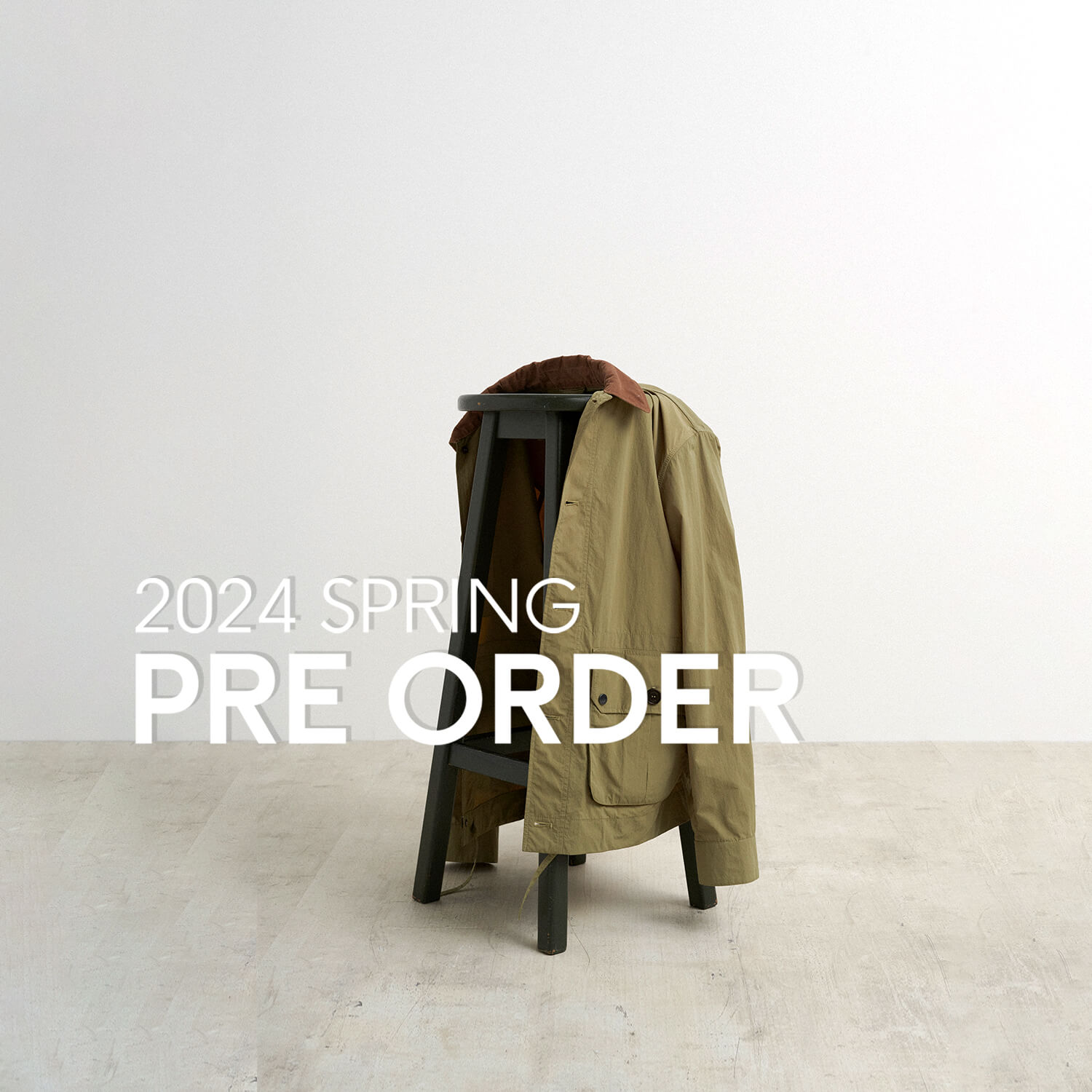 2024年春物 先行予約スタート