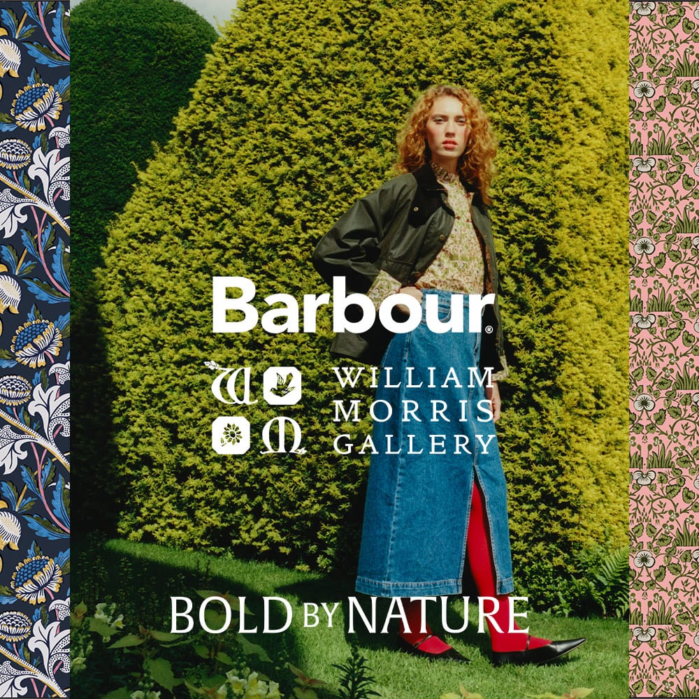 9月13日（金）Barbour x William Morris Gallery 発売開始