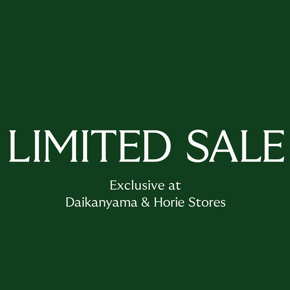代官山店、堀江店限定でリミテッドセールがスタート！