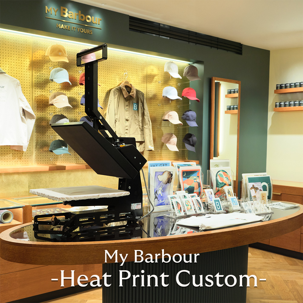 ヒートプリントカスタムイベントが関西初上陸！