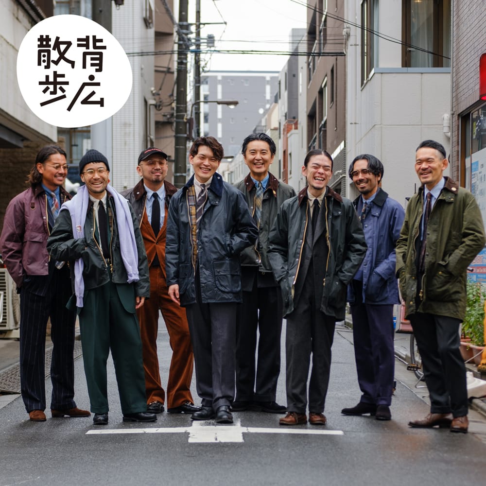 4月12日(日)背広散歩メンバーが札幌店をジャック！