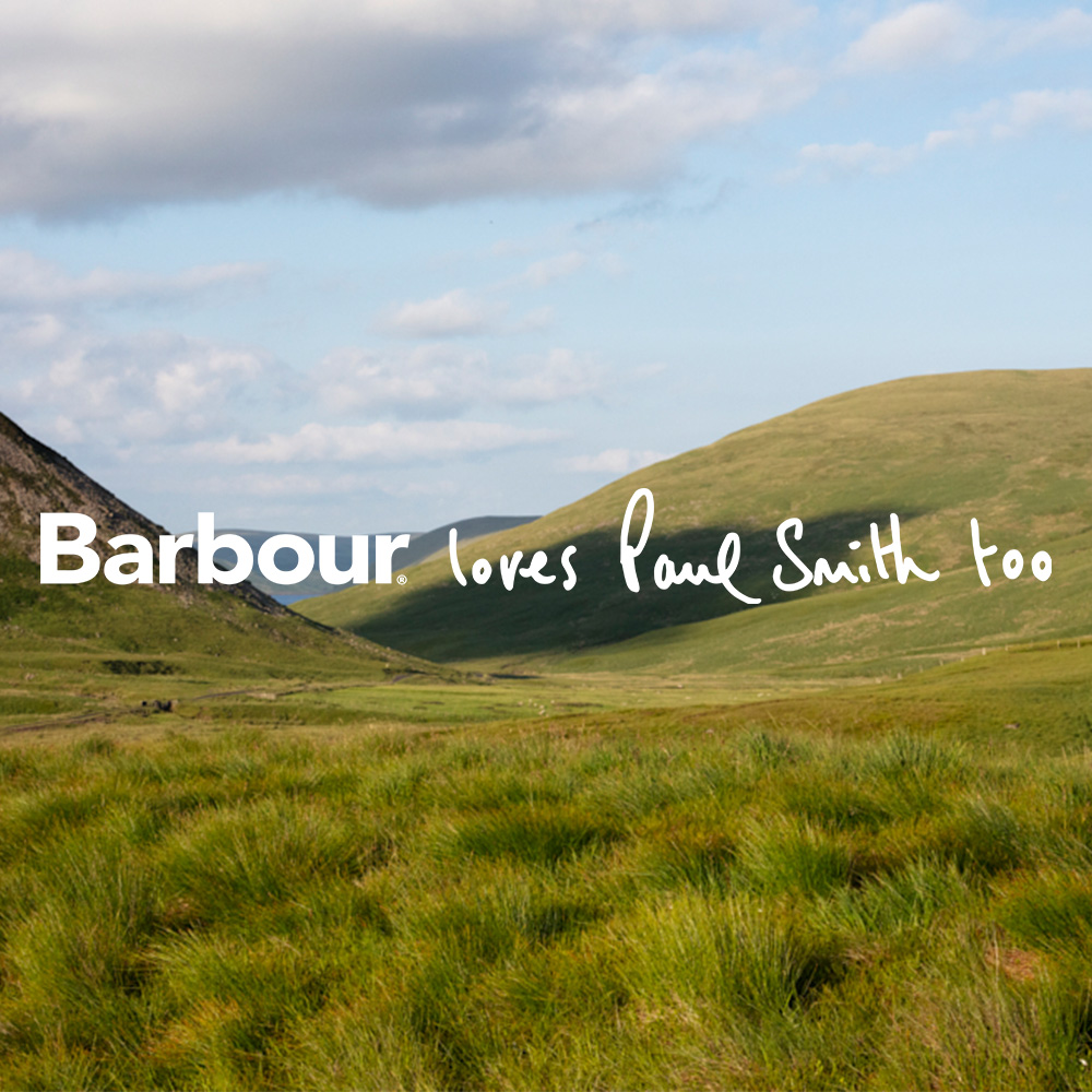 9月18日(金)より三度目となるコラボレーション「Paul Smith loves Barbour」を発売