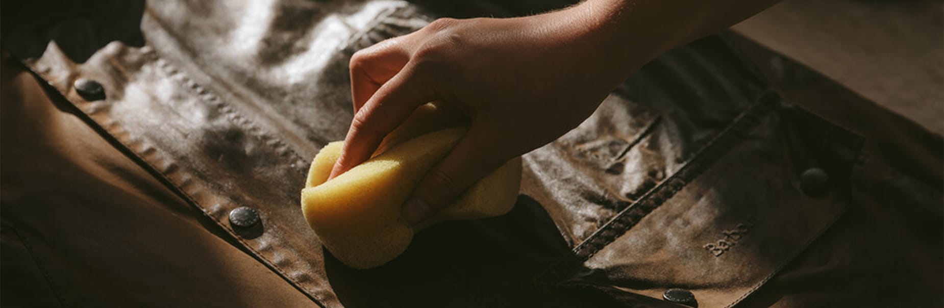 ワックスジャケットのリワックス方法