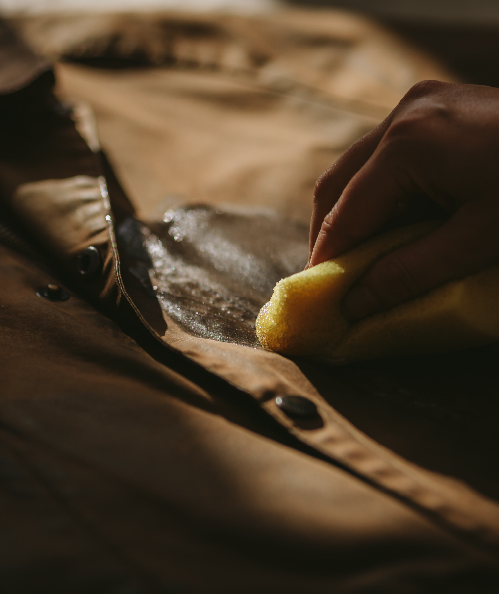 Re-wax your Barbour Jacket